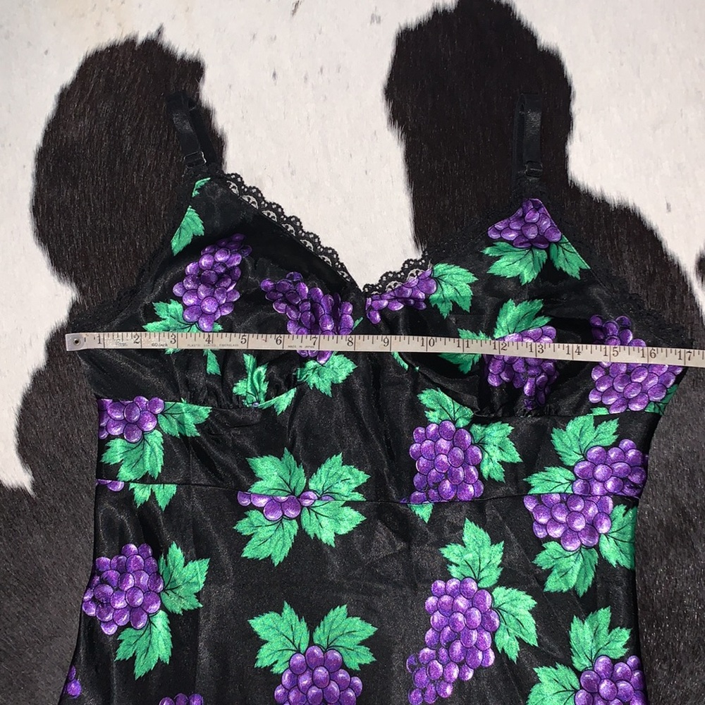 Vintage 90βs Joe Boxer Grape π Satin Slip Dress - Picture 10 of 12